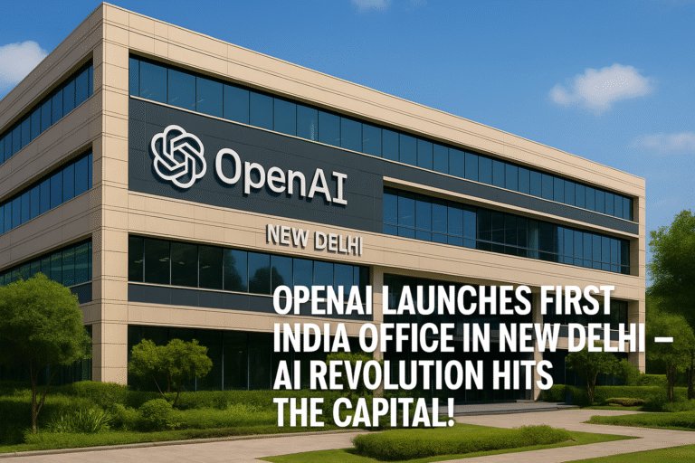 OpenAI is taking a giant leap into the Indian market with its first-ever office in New Delhi.